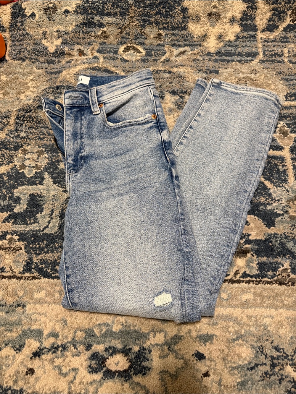 pistola Light Blue High-Rise Skinny Jeans